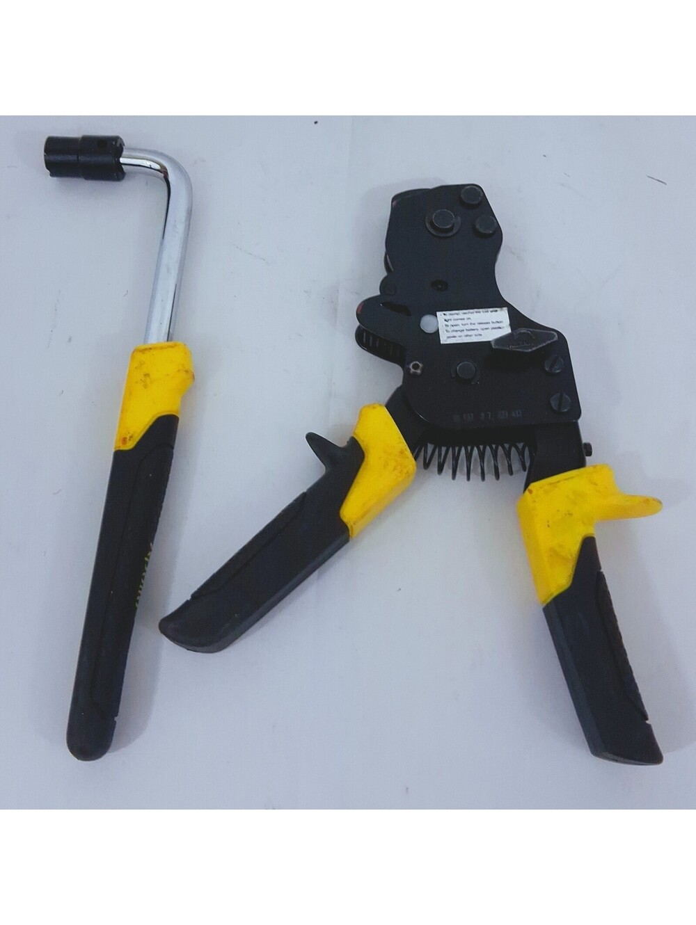 APOLLO Pex CINCH Clamps Crimper ASTM F2098 Ratchet Pinch & REMOVAL Hand Tool